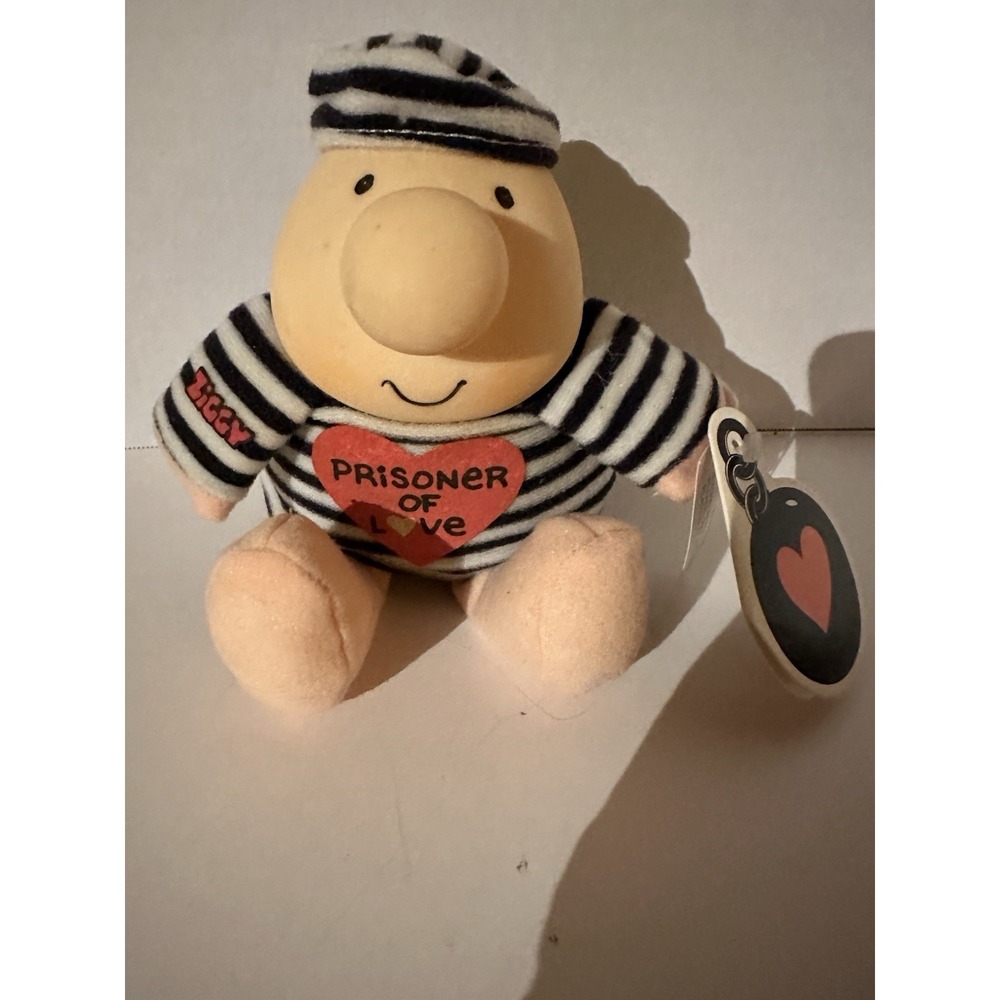 Vintage 1993 ZIGGY  Prisoner of Love American Greetings Valentine Plush with Tag